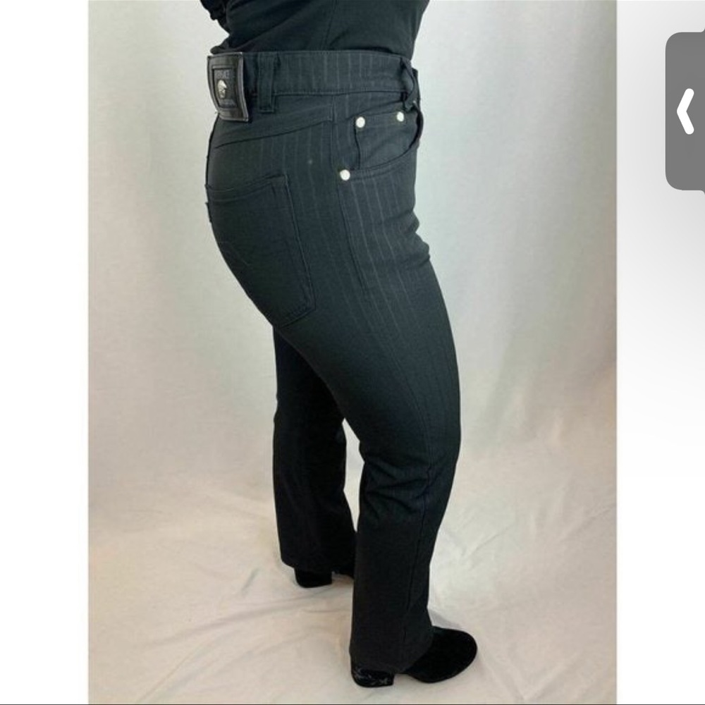 Versace vintage black pants
